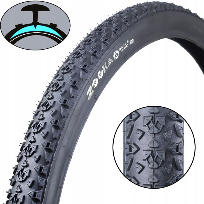 Opona Rowerowa 26x1,95 52-559 - ANTYPRZEBICIOWA Marka inna