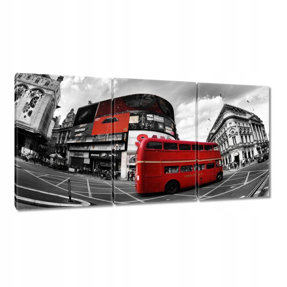 

Obrazy 120x60 Czerwony Londyn