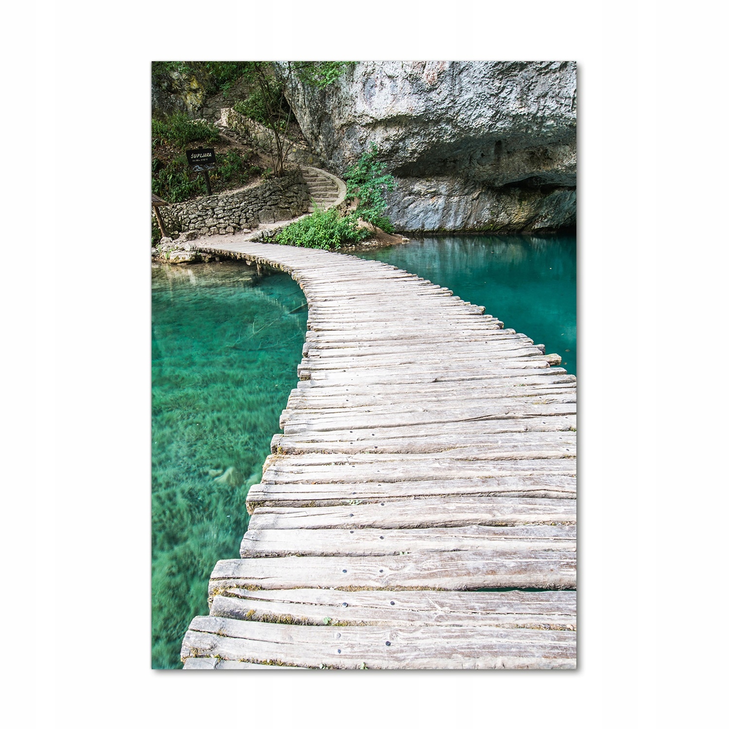 

Foto obraz akrylowy Jeziora Plitwickie 70x100 cm