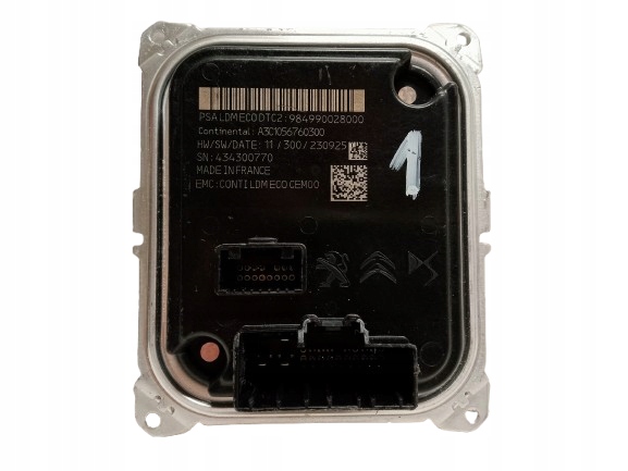 OPEL ASTRA L CITROEN PEUGEOT DS4 II PRZETWORNICA 984990028000 A3C1056760300