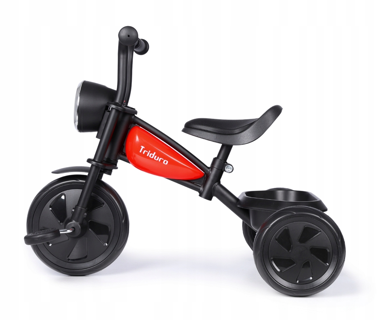 Rowerek Trójkołowy motocykl jeździk dla dzieci Triduro czerwony Qplay