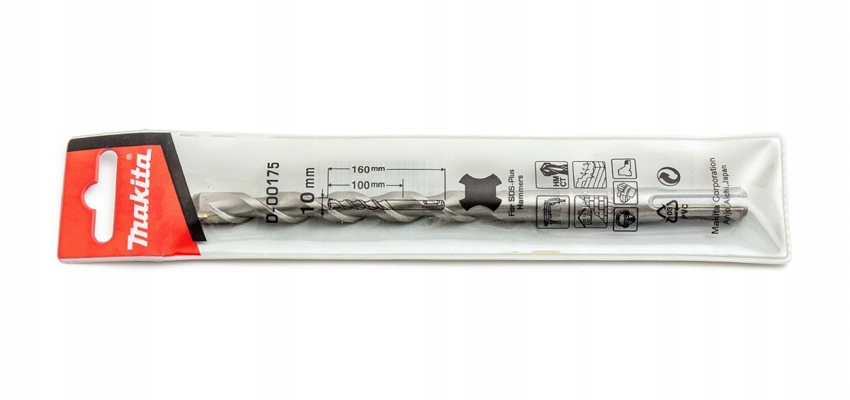 

Wiertło do betonu Economy Sds+ 10x160mm D-00175