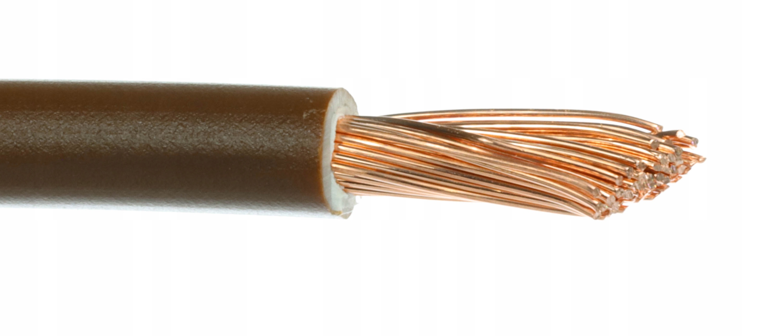 

LgY 1x2,5mm kabel przewód brązowy linka