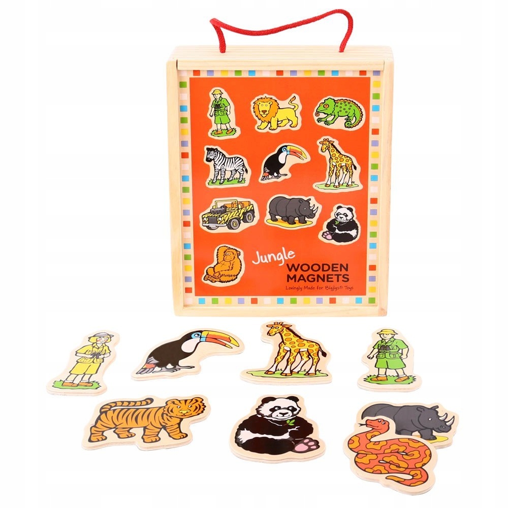 

Magnesy Na Lodówkę Dżungla Bigjigs Toys BJ729