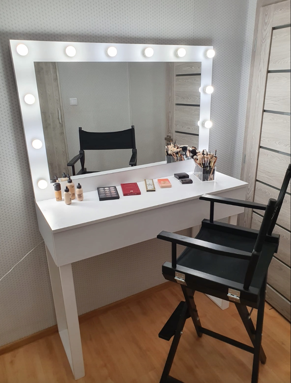 Toaletní stolek Ami 120 Bn Pro Vizáž, Make-up, Make Up