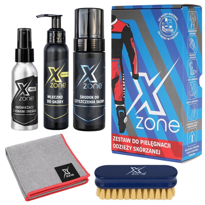 Zestaw do odzieży skórzanej Xzone Normal Z Jonami Man Szczotka 350ml