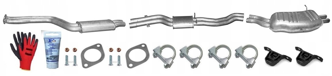 Bmw 3 E46 2.2 2.5 3.0 (1998-2005) sada tlumičů Coupe Sedan Kombi bonus