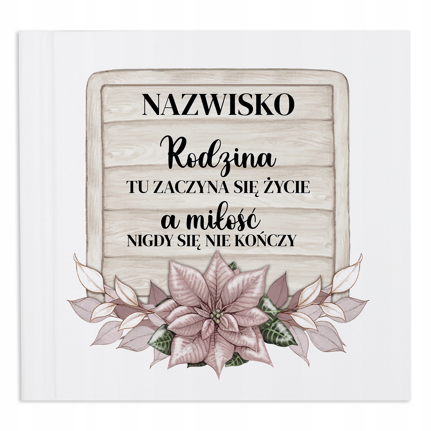 Svatební Album na vlepované fotografie Vlastní obal