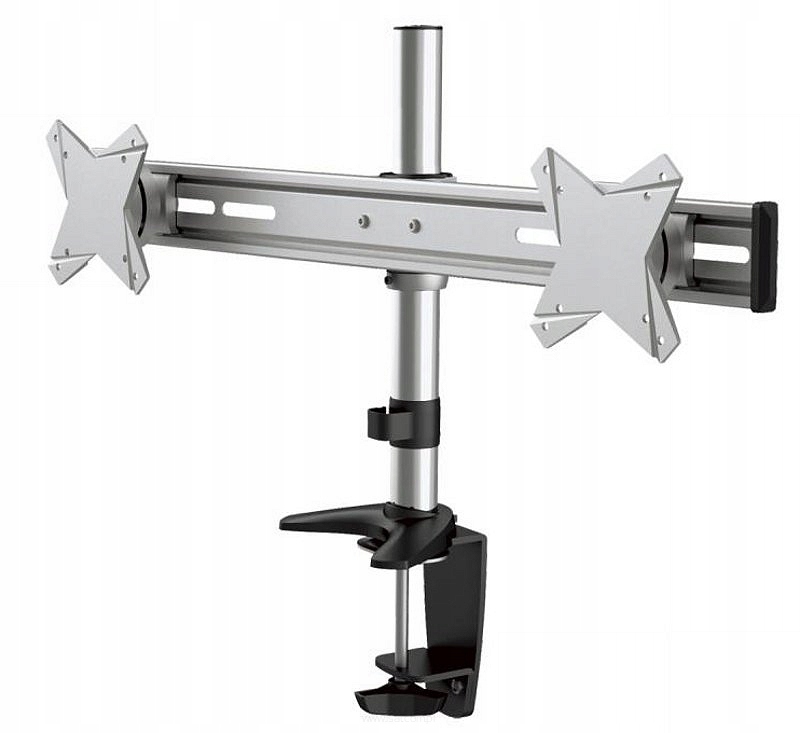 Uchwyt biurkowy do 2 monitorów LED LCD 23'' 8kg