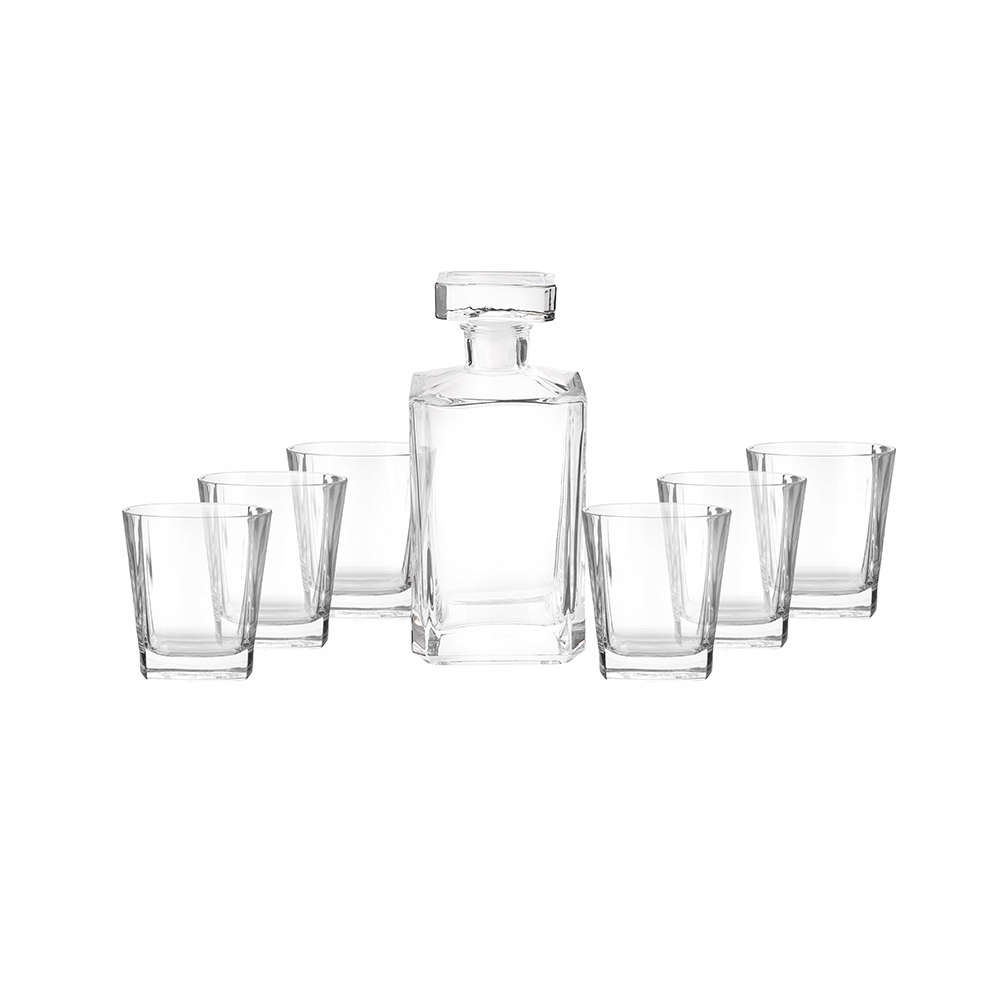 ZESTAW WHISKY ASTON KARAFKA 0,75L 6 SZKLANEK 280ML Marka Altom Design