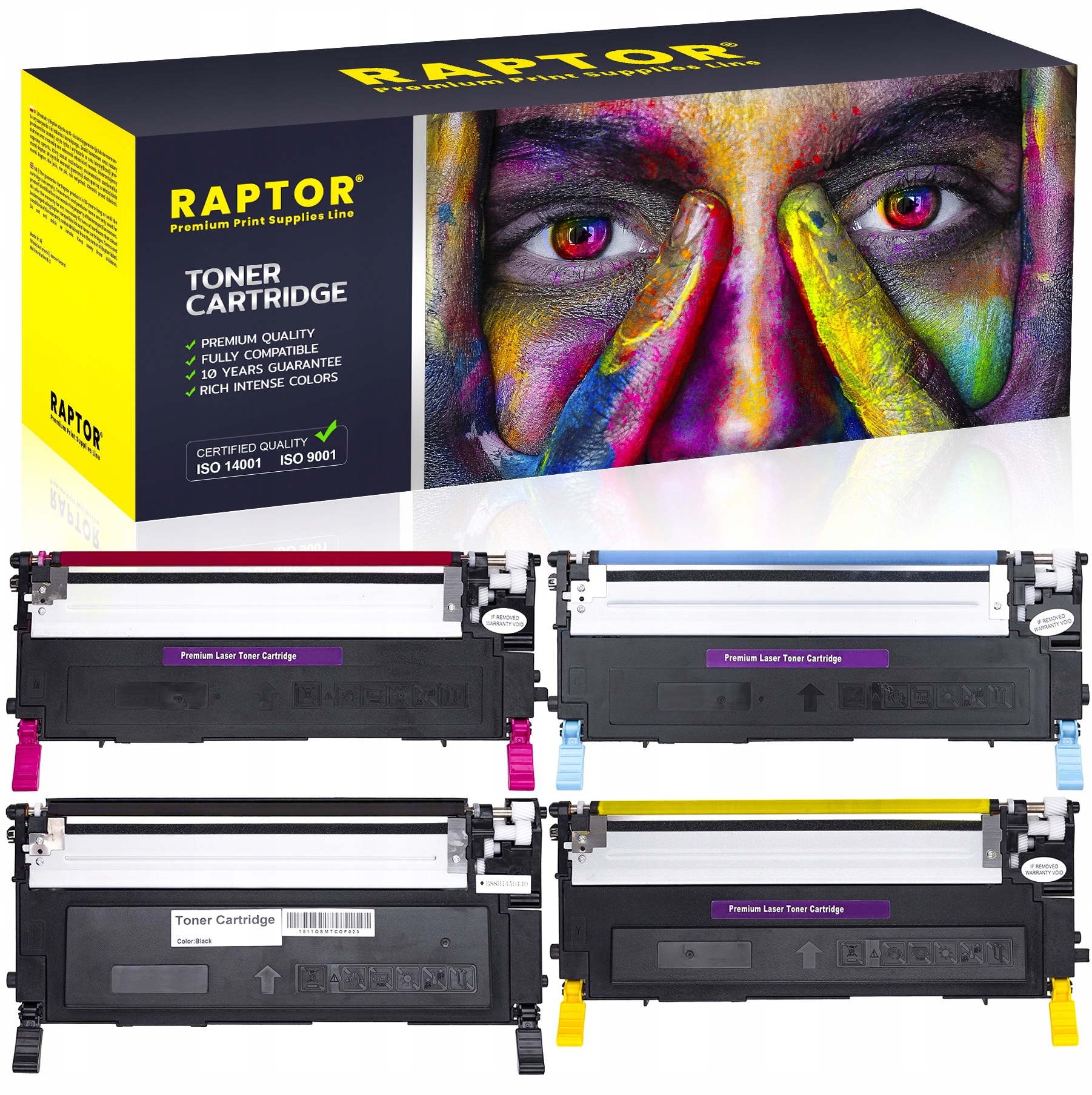 4x Toner 117A pre Hp Color Laser 179fng 179fnw Chip