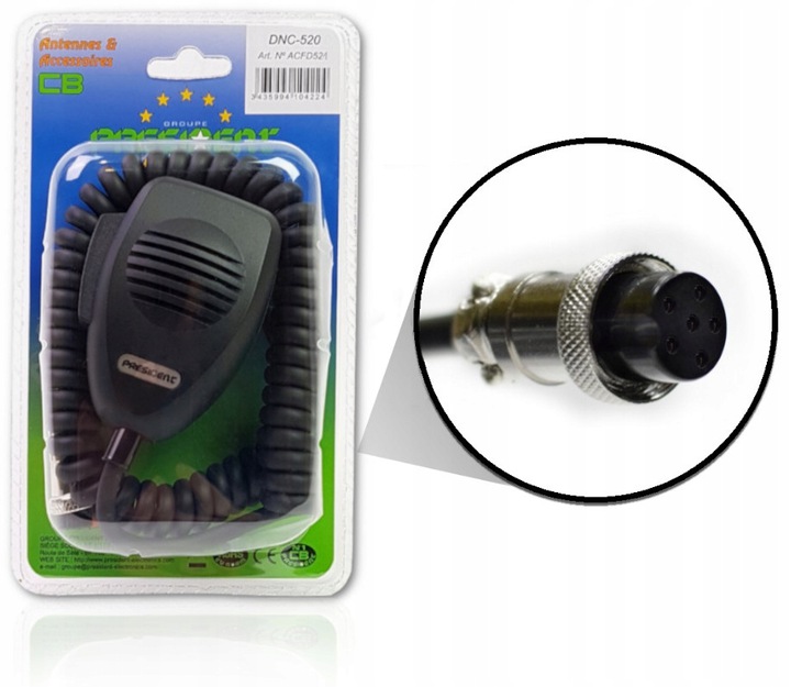 Микрофон NC-520 президент Гарри 6pin BT8