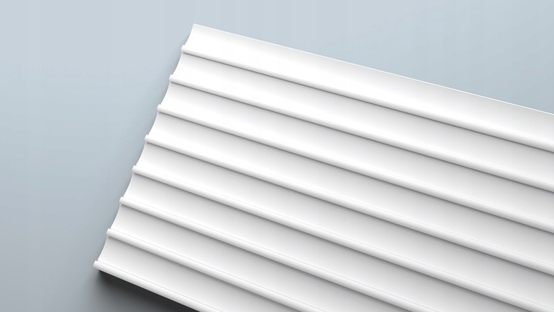 nástěnný panel rýhovaný tvrdý 3D odolný proti vlhkosti, dekorace stěn 2 m