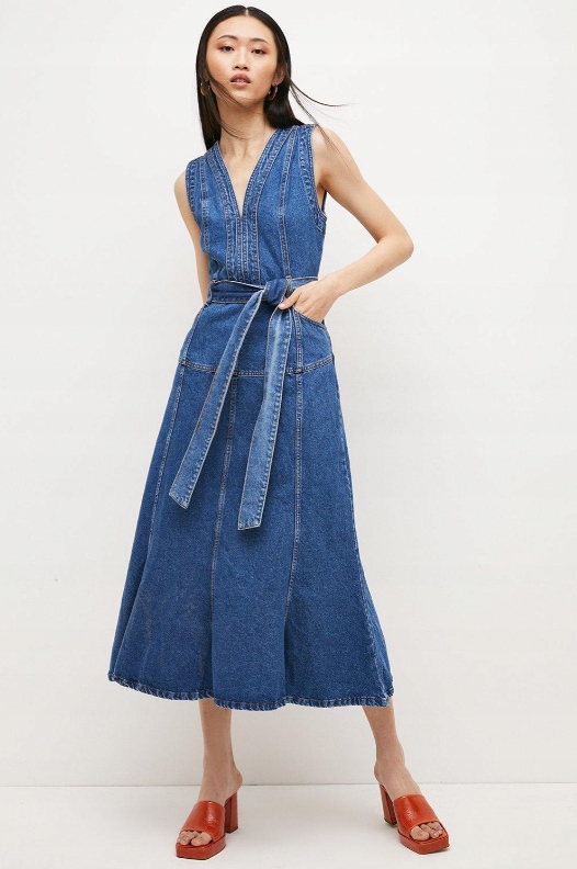 Karen Millen Šaty MIDI 34 3R4G4_A*