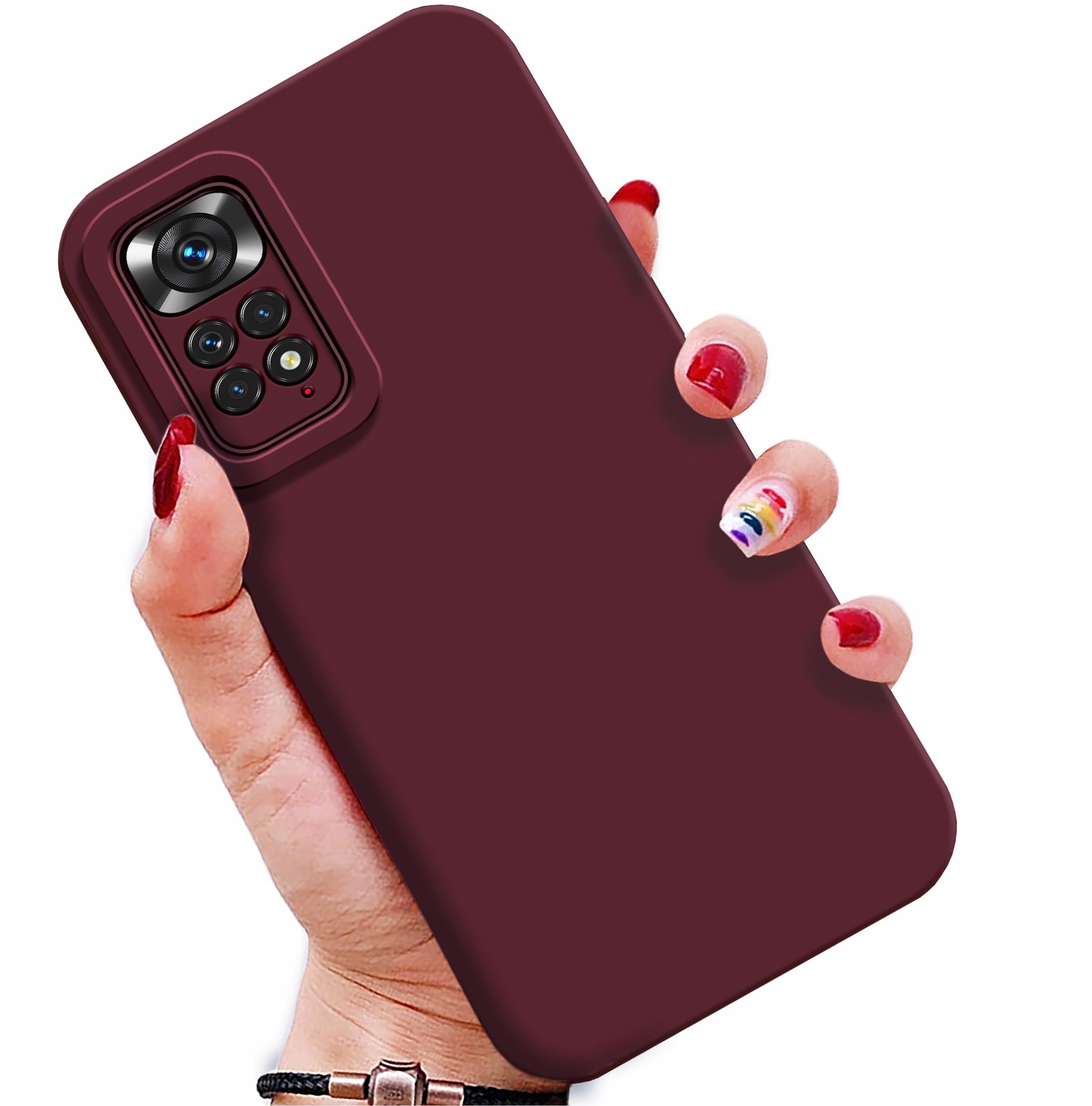 

Etui Silikon do Xiaomi Redmi Note 11 Pro +szkło