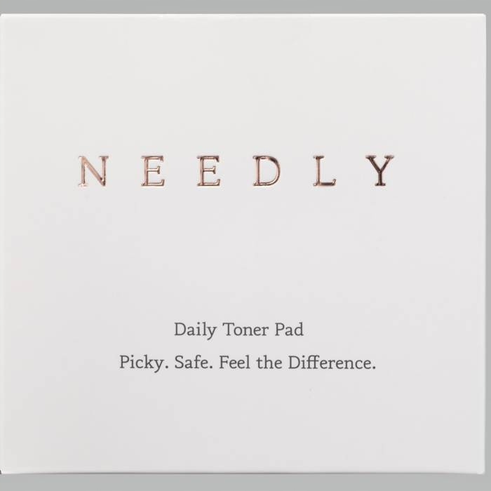 Needly Daily Toner Pad Exfoliační pleťové vločky s kyselinami 60 Kusů