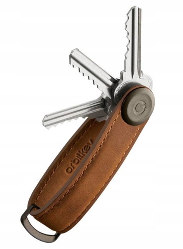 Kožený orgaizer Orbitkey Key Organiser Crazy Horse chestnut brown/brown