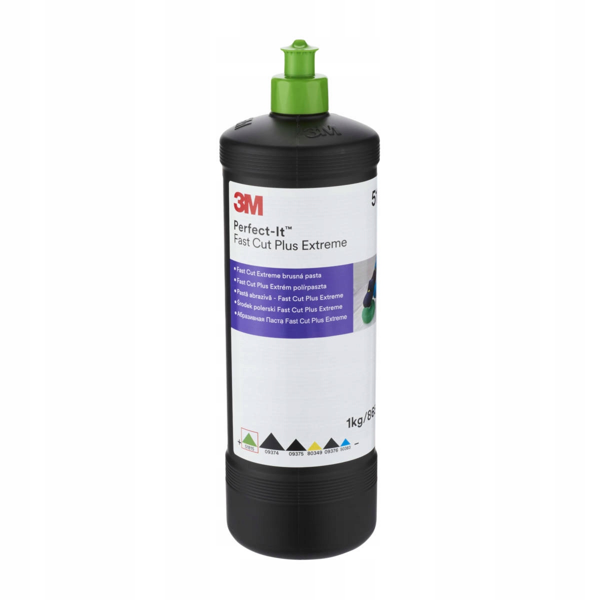 

3M 51815 Pasta Fast Cut Extreme Zielony Korek 1l