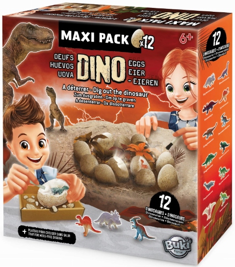 

Mały Archeolog 12 jaj dinozaurów wykopaliska Buki