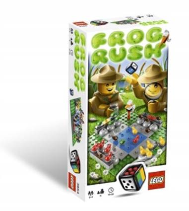 Gra Lego 3854 Frog Rush. Nowy. Ideal do kolekcji.