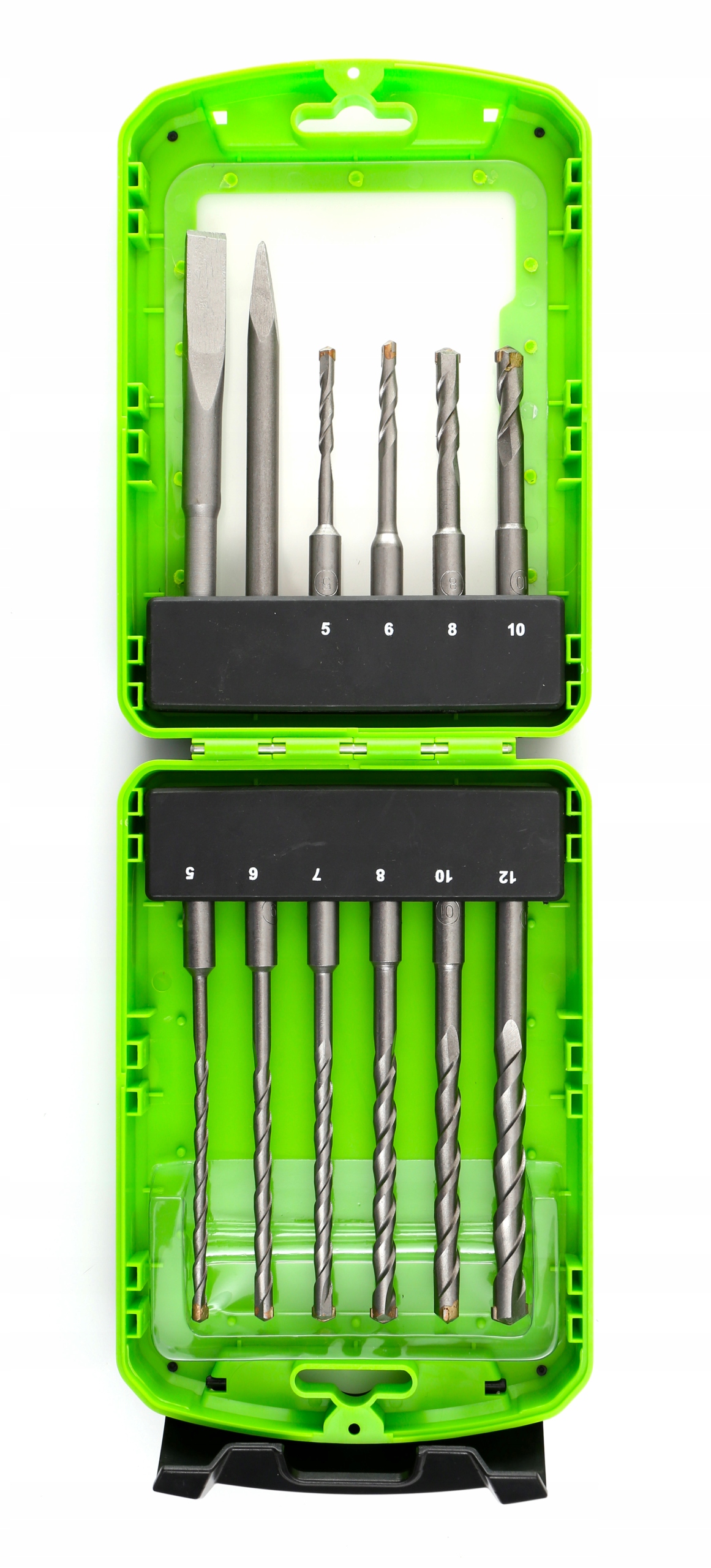 ZESTAW WIERTŁA DŁUTA SDS+ 12el SDS PLUS WALIZKA Kod producenta KD988