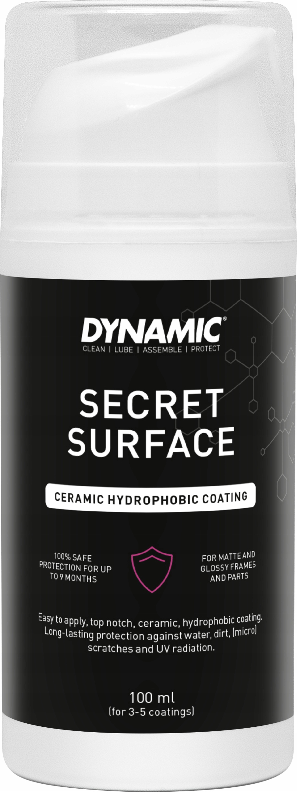 Dynamic Bike Care Keramická ochrana rámu Dynamic Secret Surface 100ml