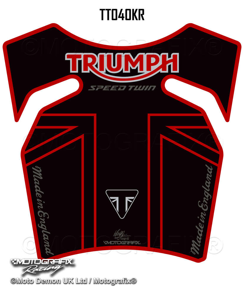 TANKPAD MOTOGRAFIX Triumph Speed Twin 1200 2019-21