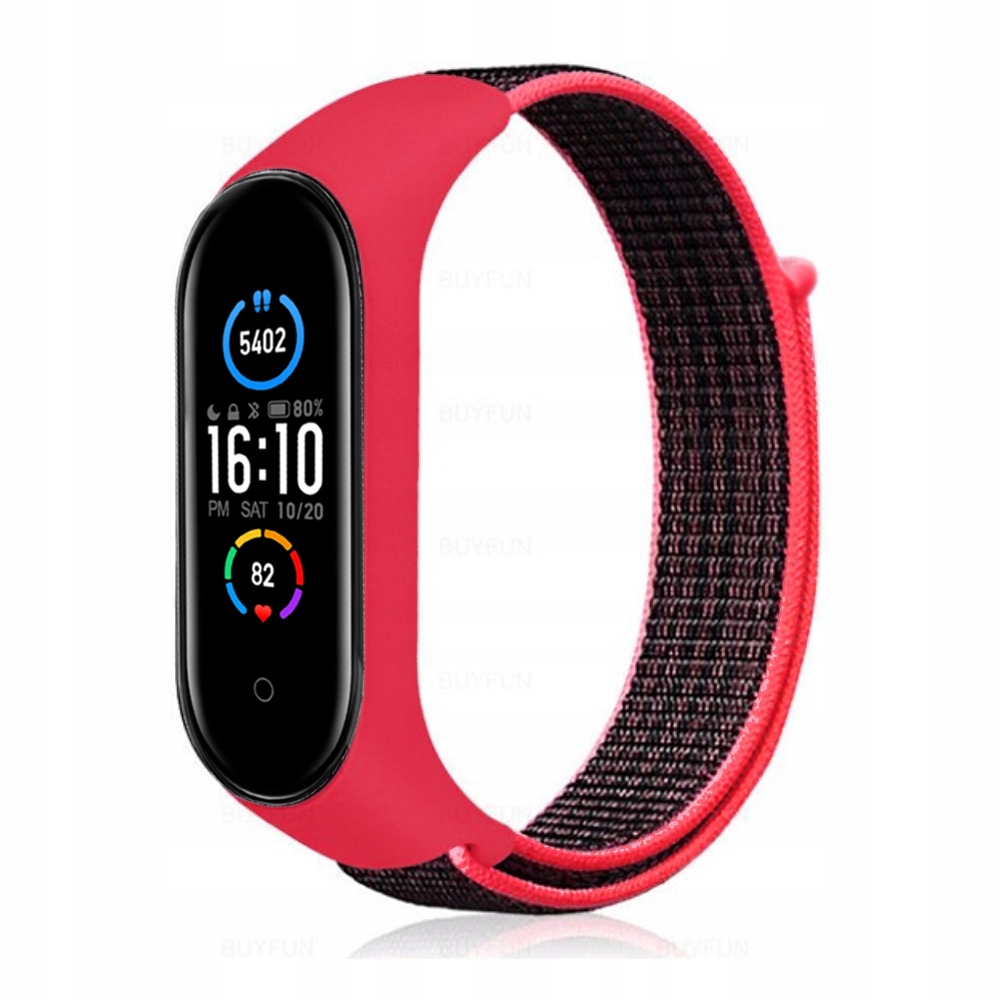 

Pasek Opaska do Xiaomi Mi Band 3/4/5/6 Kolor Rzep