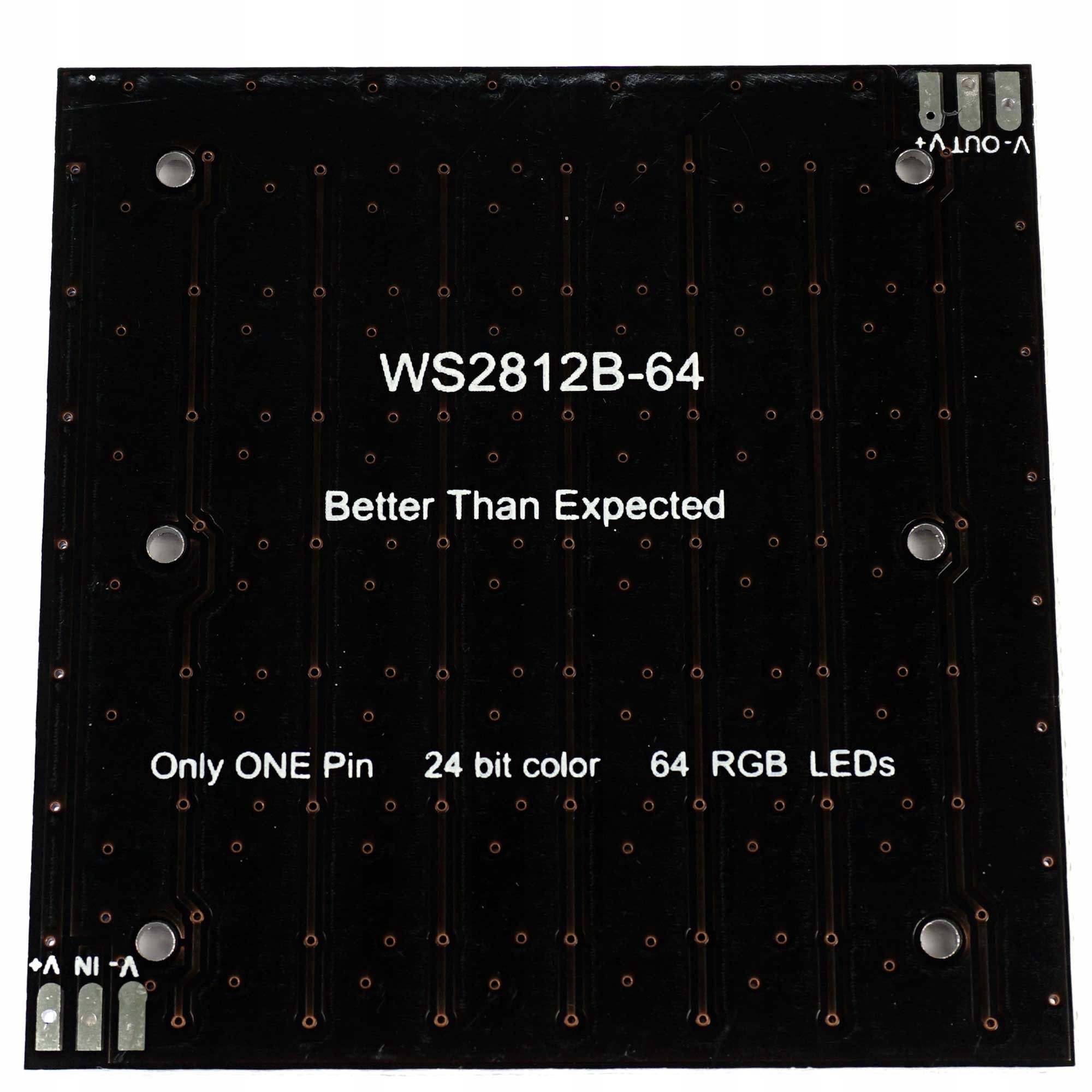 Matryca 64 LED RGB WS2812B 5050 8x8 NeoPixel 5V Marka bez marki