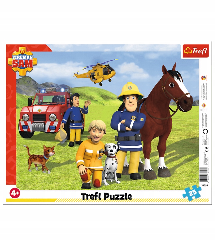 

Trefl Strażak Sam puzzle dla dzieci 25 el.