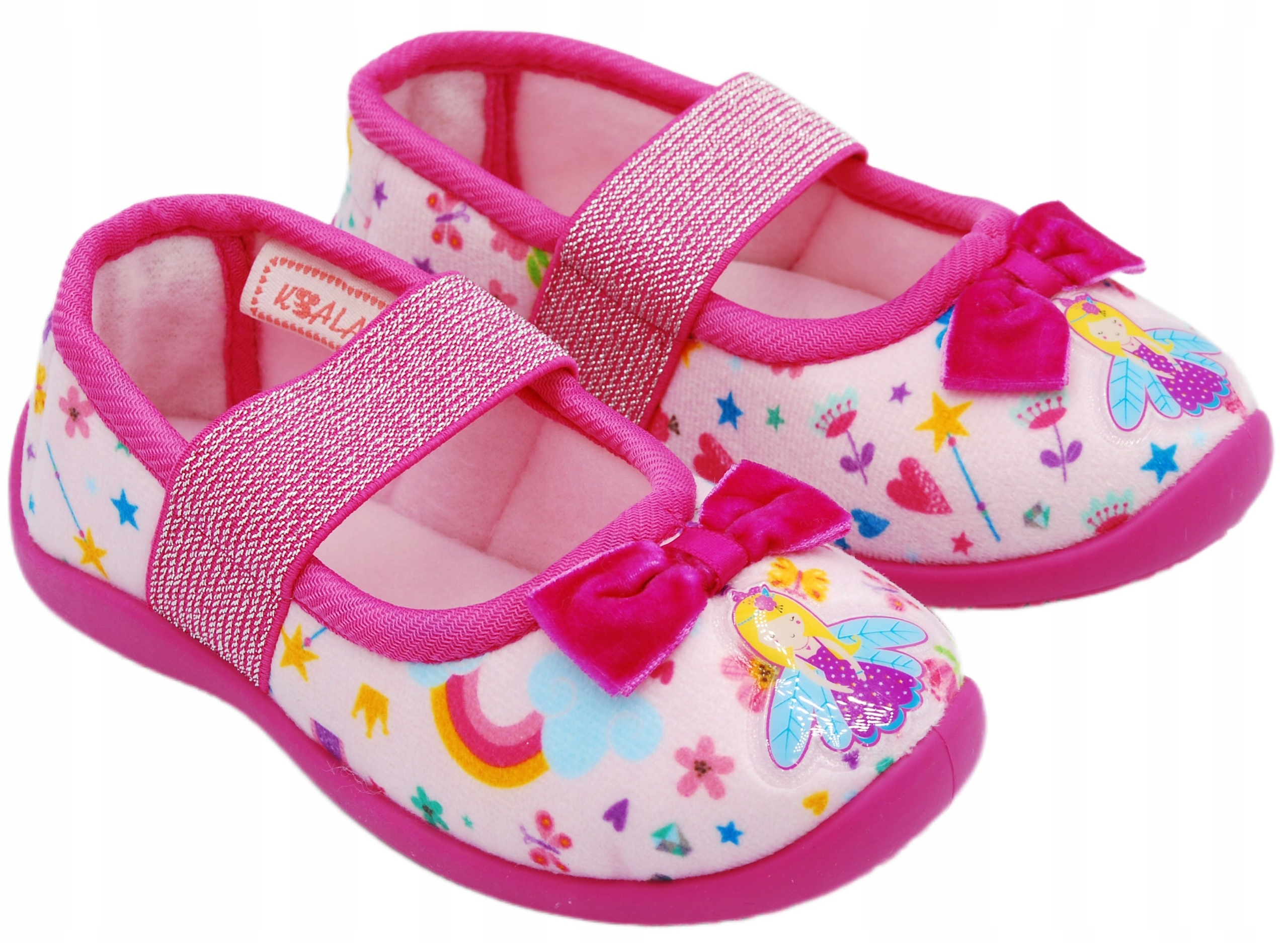 

Wróżka Różowe Paputki Kapcie Balerinki r.28/17,6cm