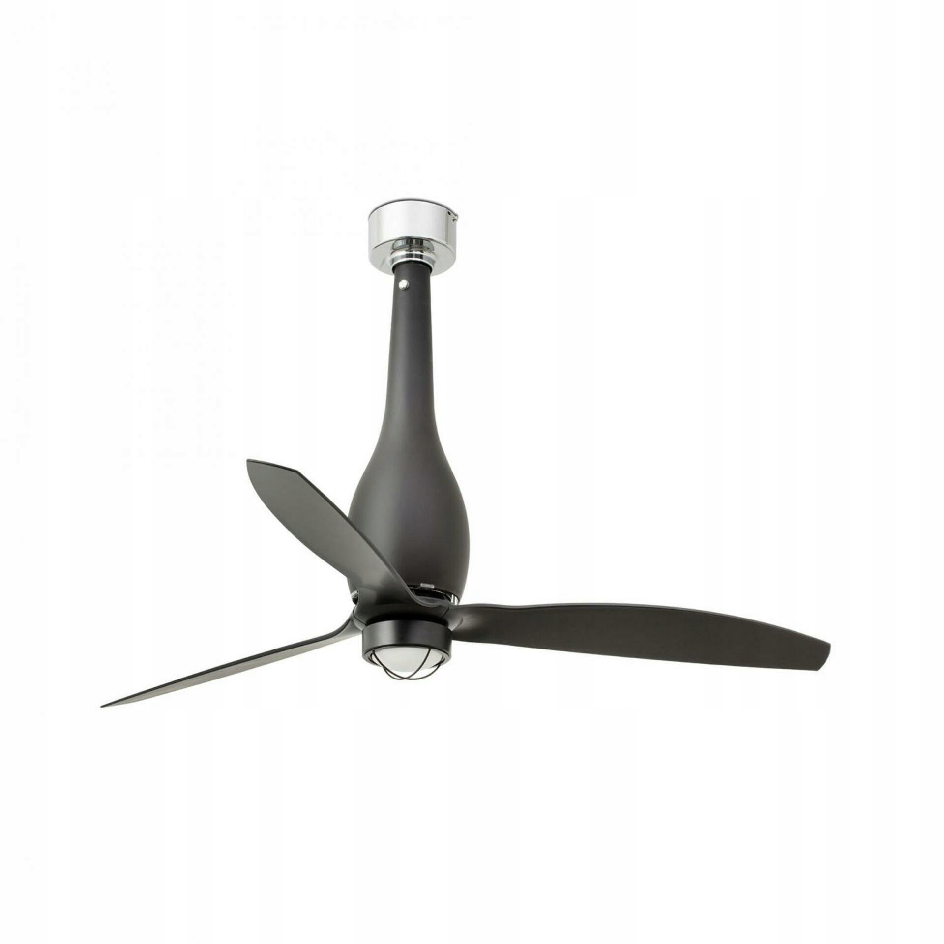 Stropný ventilátor Faro Eterfan M Led čierny, DC motor, Led, 13-17,6 m²