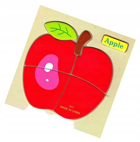 

Drewniane Puzzle układanka Angielski