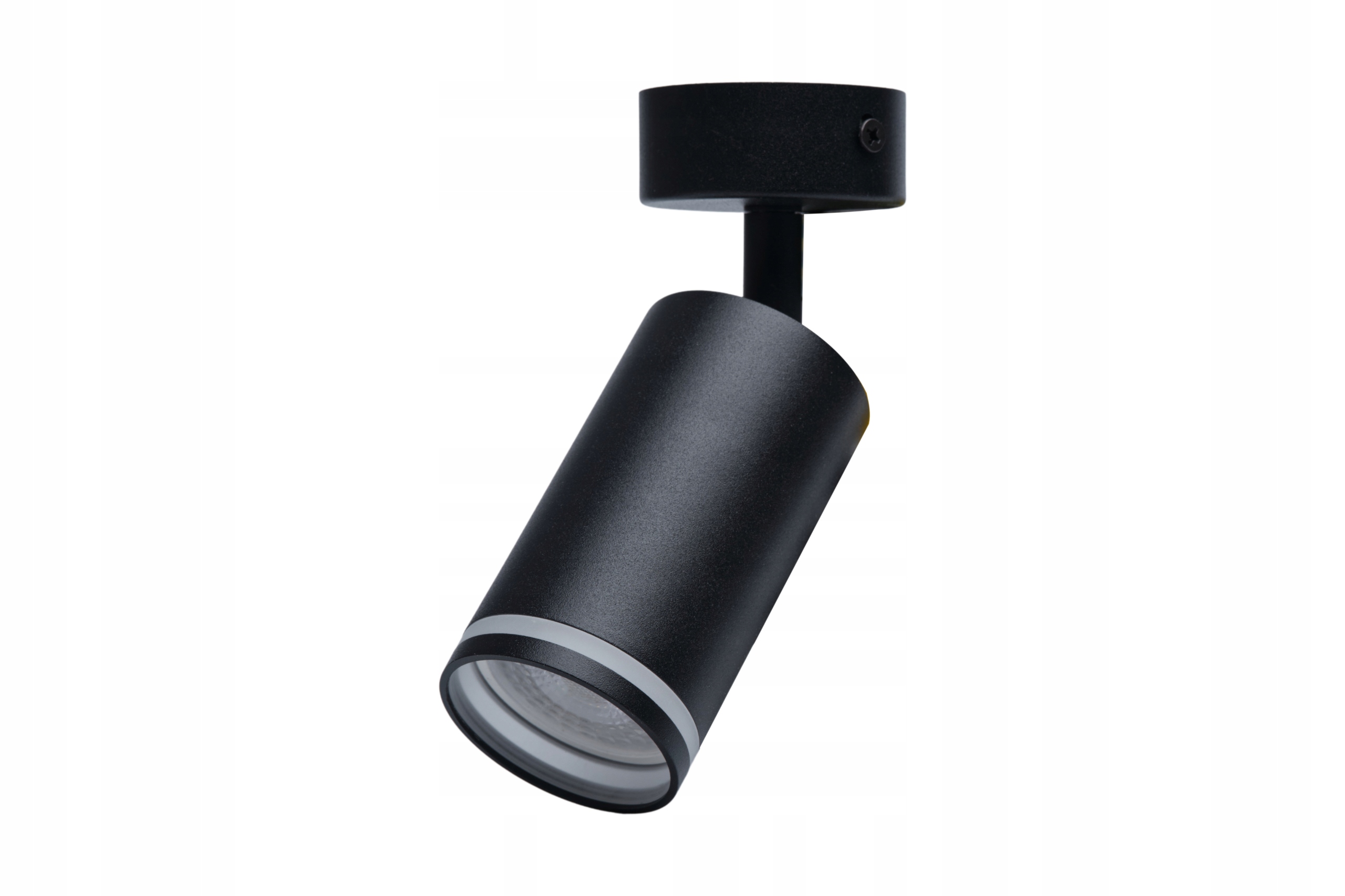 

Spot Ring 55 x 100mm Czarny Ruchomy GU10