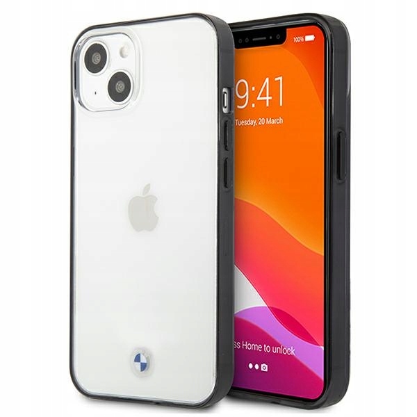 Bmw Etui Hardcase Do Iphone 13 Mini BMHCP13SPCUMRBK Transparentny Pokrowiec