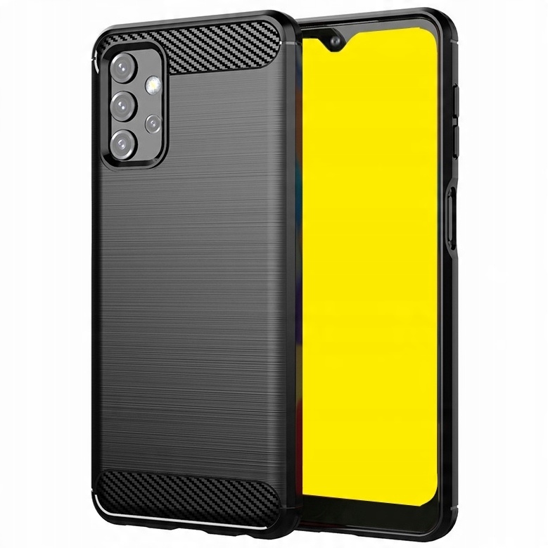 

Etui do Samsung A32 5G Carbon Czarne Drg