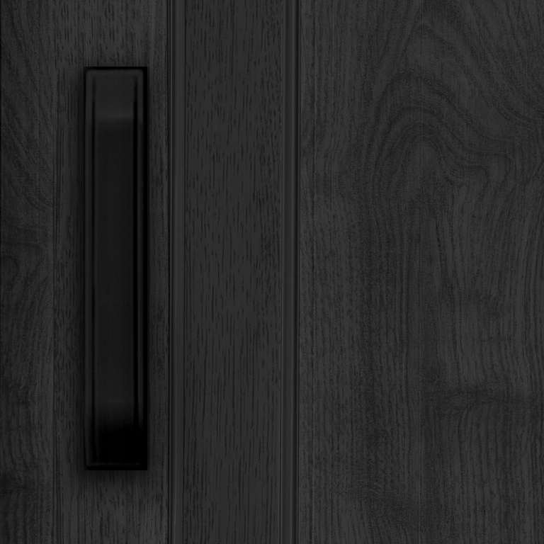 DRZWI HARMONIJKOWE PRZESUWNE PVC PRZYLGOWE ST2A CZARNE 83 CM EAN (GTIN) 5907804862863