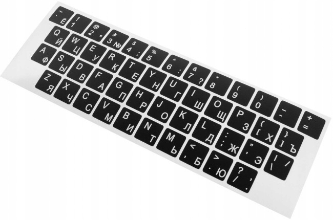 Accura naklejki na klawiatur cyrylica Rosyjska kol Producent Accura