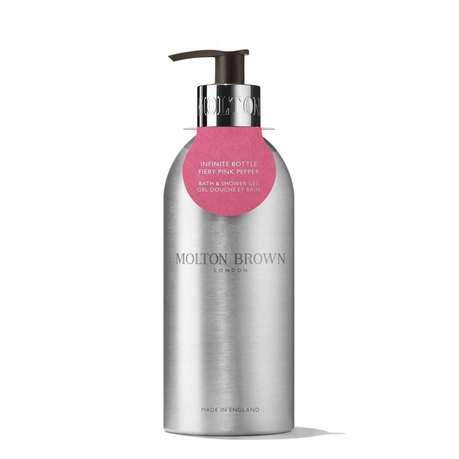 Molton Brown Fiery Pink Pepper Sprchový Gel A Pěna Do Koupele (infinite Bottle) 400 ML