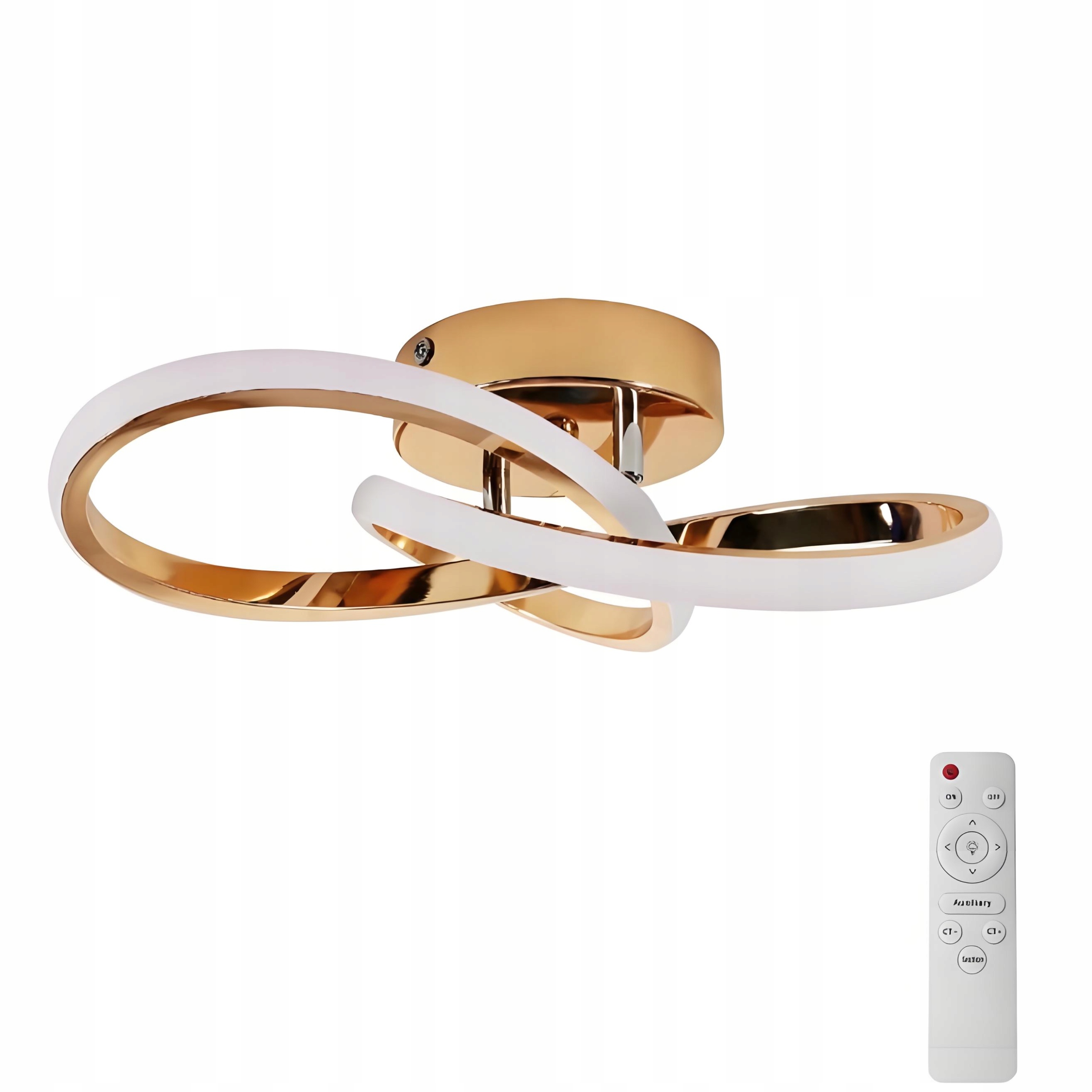 Stropní Svítidlo Moderní Led Stropní Svítidlo Zlatý Do Kuchyně S Dálkový Ovladač 30CM