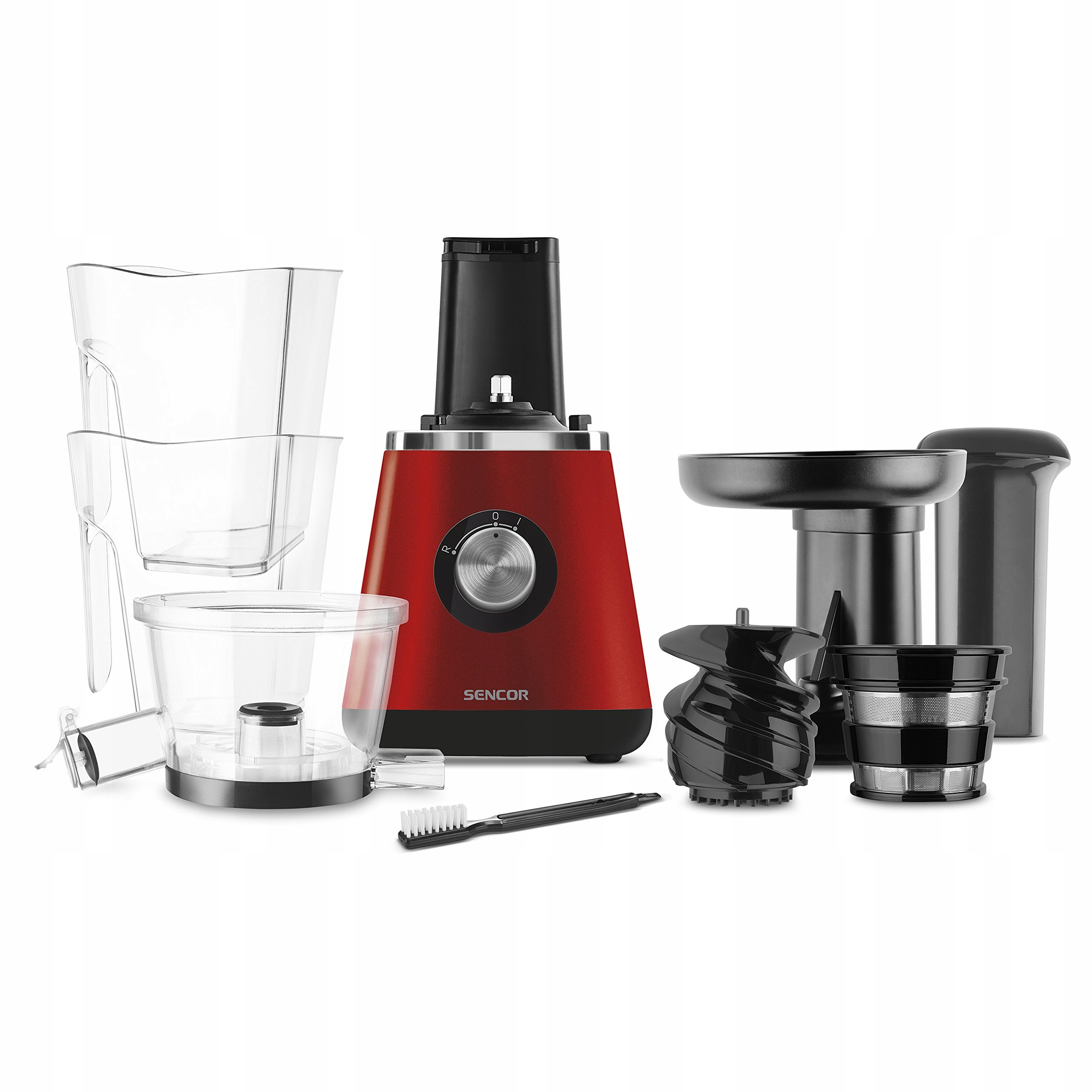 Sencor Ssj 4042RD Wolnoobrotowa Sokowirówka, 220 Model SSJ 4042 RD