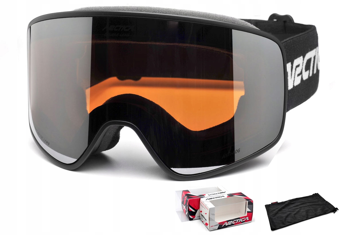 Gogle Narciarskie Arctica G-113 Podwójna Szyba na Narty Snowboard
