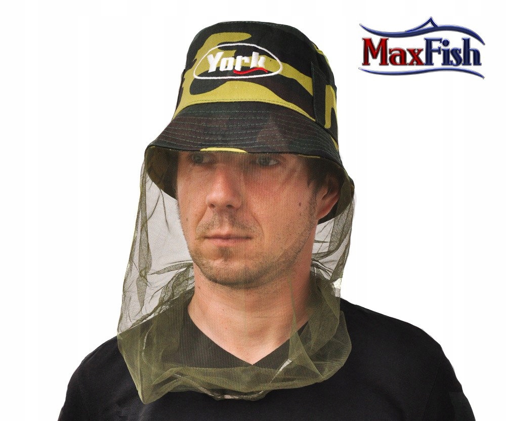 KAPELUSZ Z MOSKITIERĄ YORK - NA KOMARY I MESZKI Marka inna