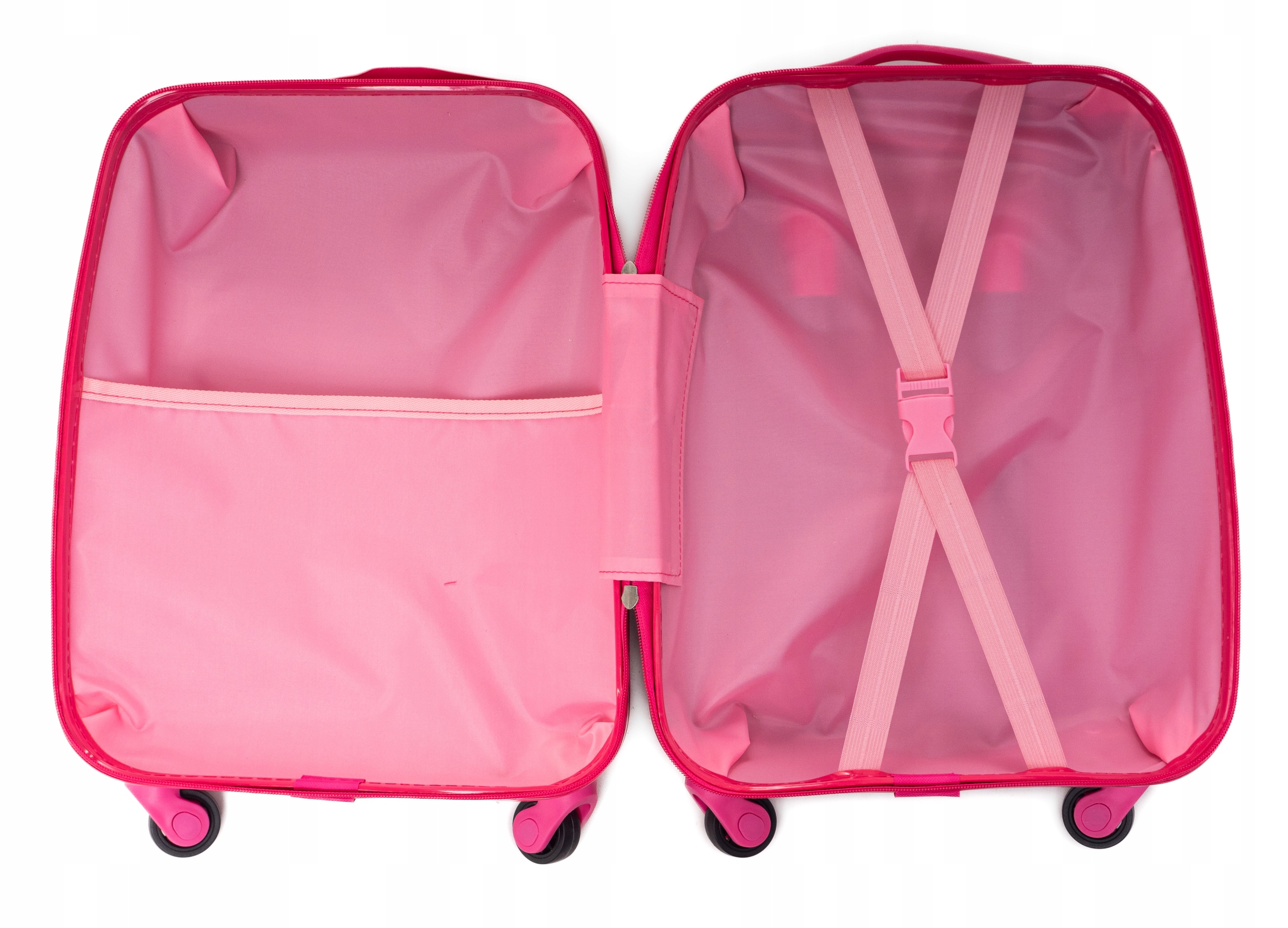 DZIECIĘCA WALIZKA DZIECI BAGAŻ WZORY 4 KÓŁKA RGL Rodzaj twarda