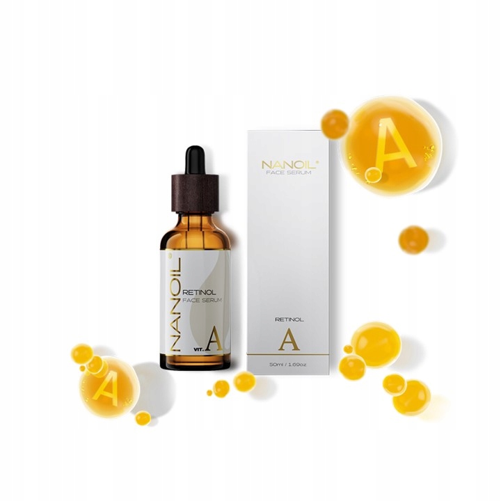NANOIL SERUM DO TWARZY Z RETINOLEM WITAMINA A 50ml Marka Nanoil