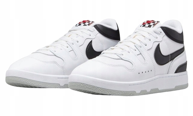 Nike Attack Qs Sp Pánské Sportovní Boty Bílé S Kůží A Logem 44,5 U_e