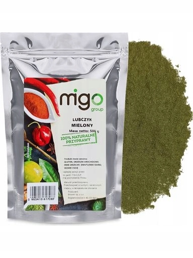 3x MIGOgroup, Libeček Mletý, sušený list 500 g MIGogroup