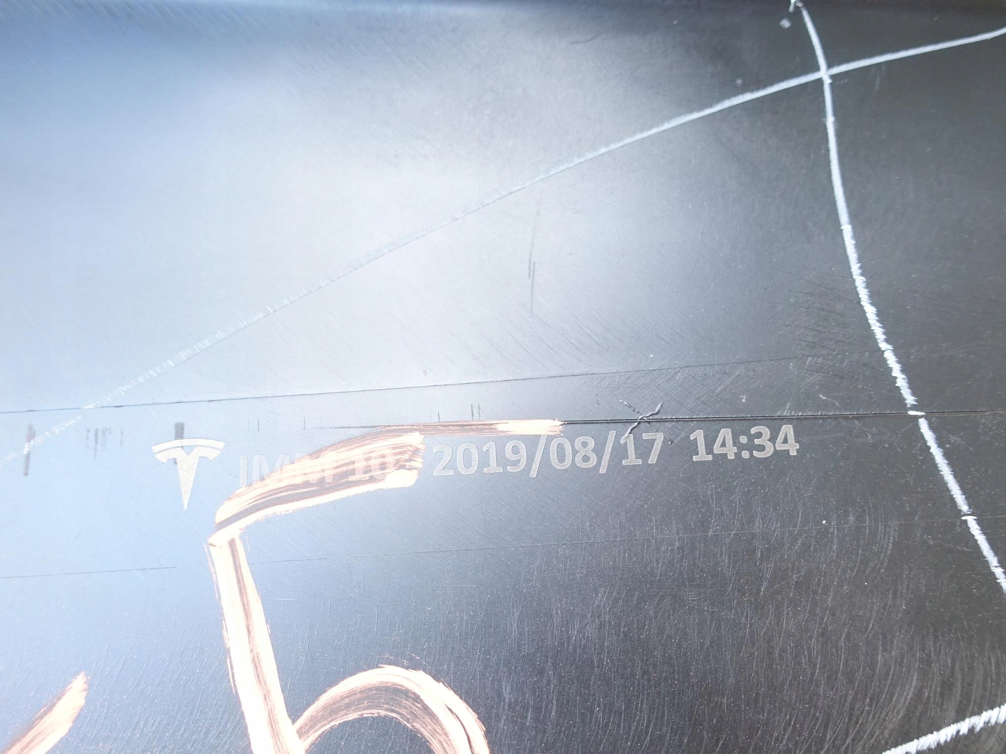 TESLA III 3 17-20 bumper front 6xpdc