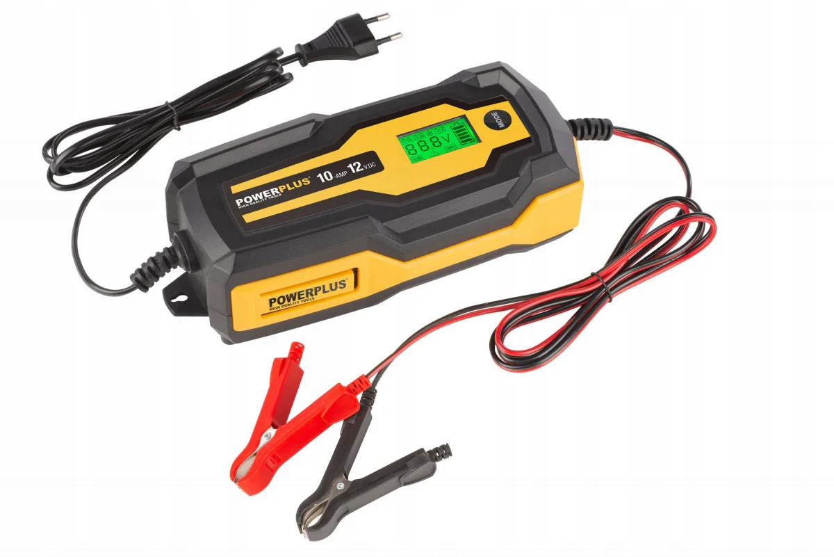 Powerplus POWX4207 Automatická nabíjačka batérií 160W 10A 200Ah