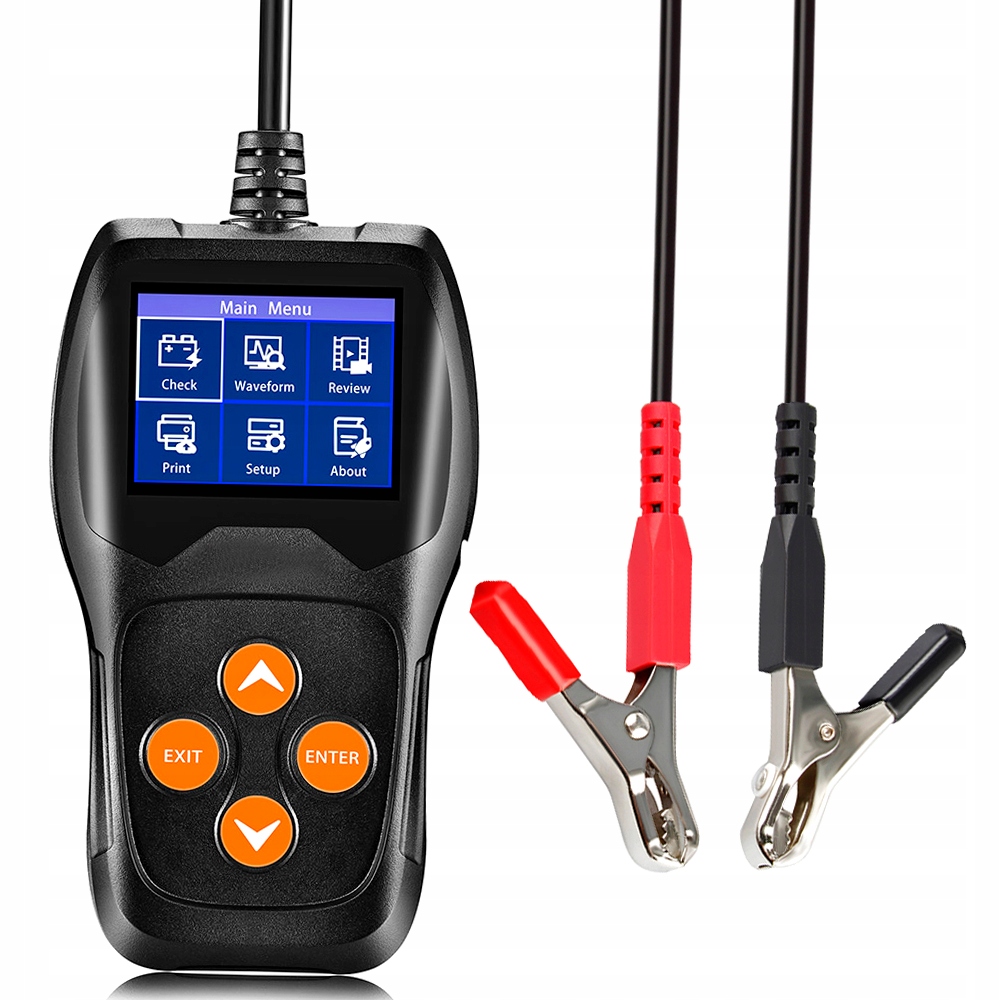 TESTER DO AKUMULATOROW 12V Konnwei KW600 Druk